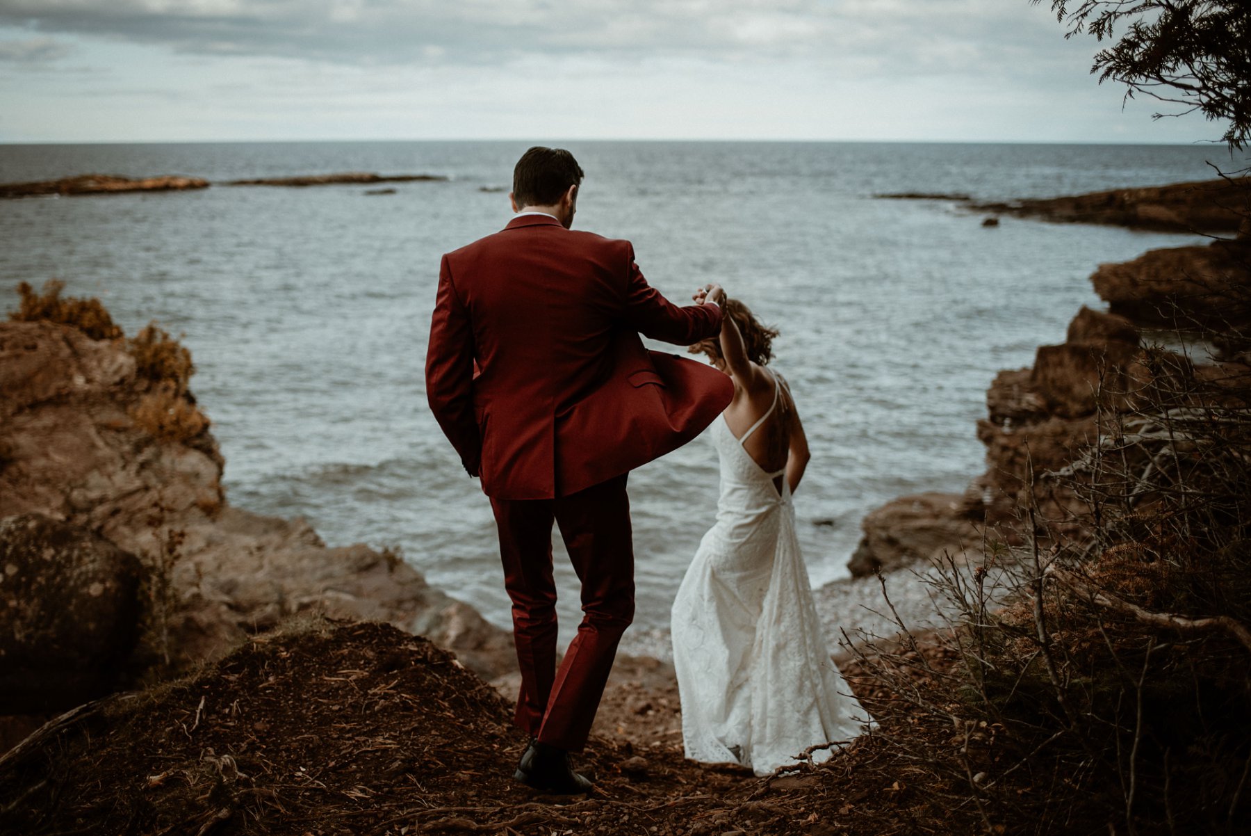 Handfasting Elopement on Sugarloaf Mountain: Marquette