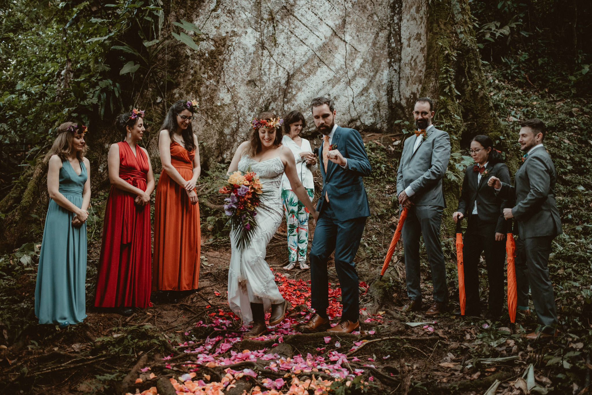 Rainforest Costa Rica destination wedding 