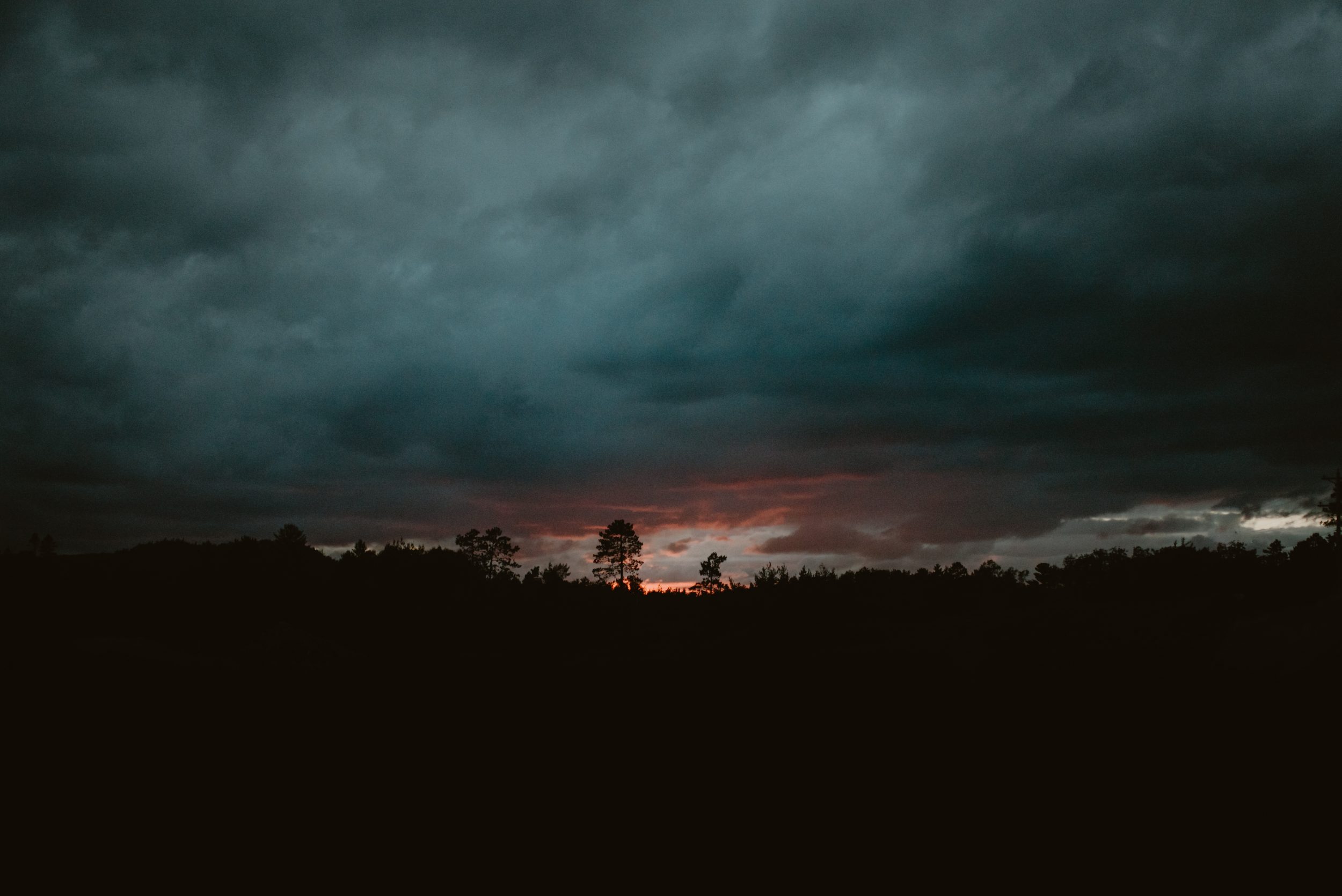 Sunset in Marquette, Michigan.