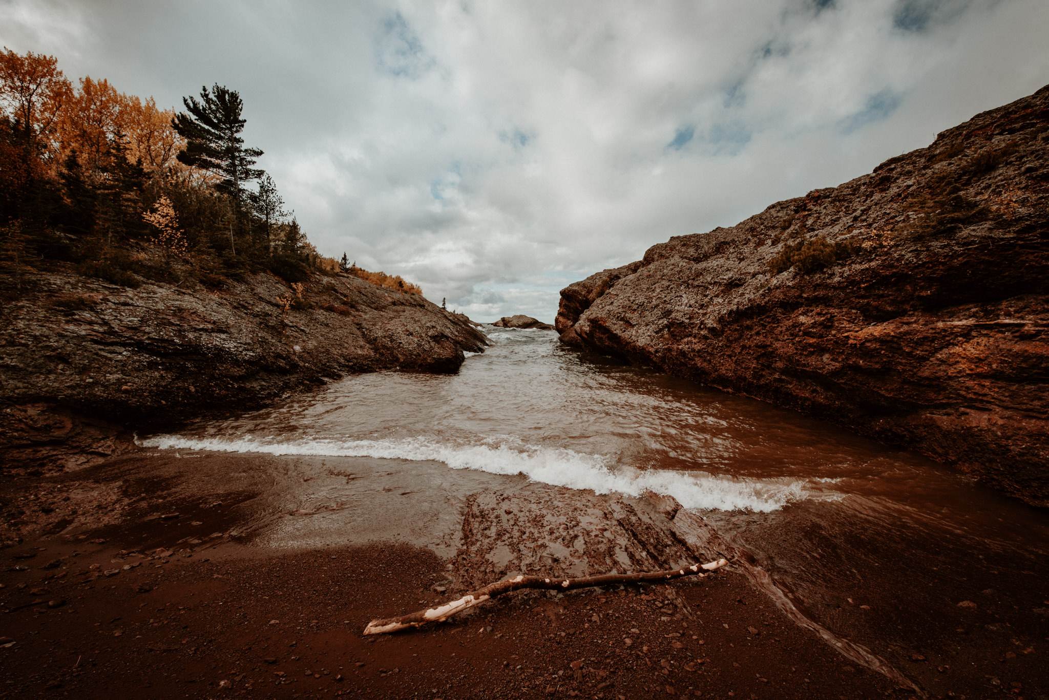 Shoreline near Copper Harbor, Michigan